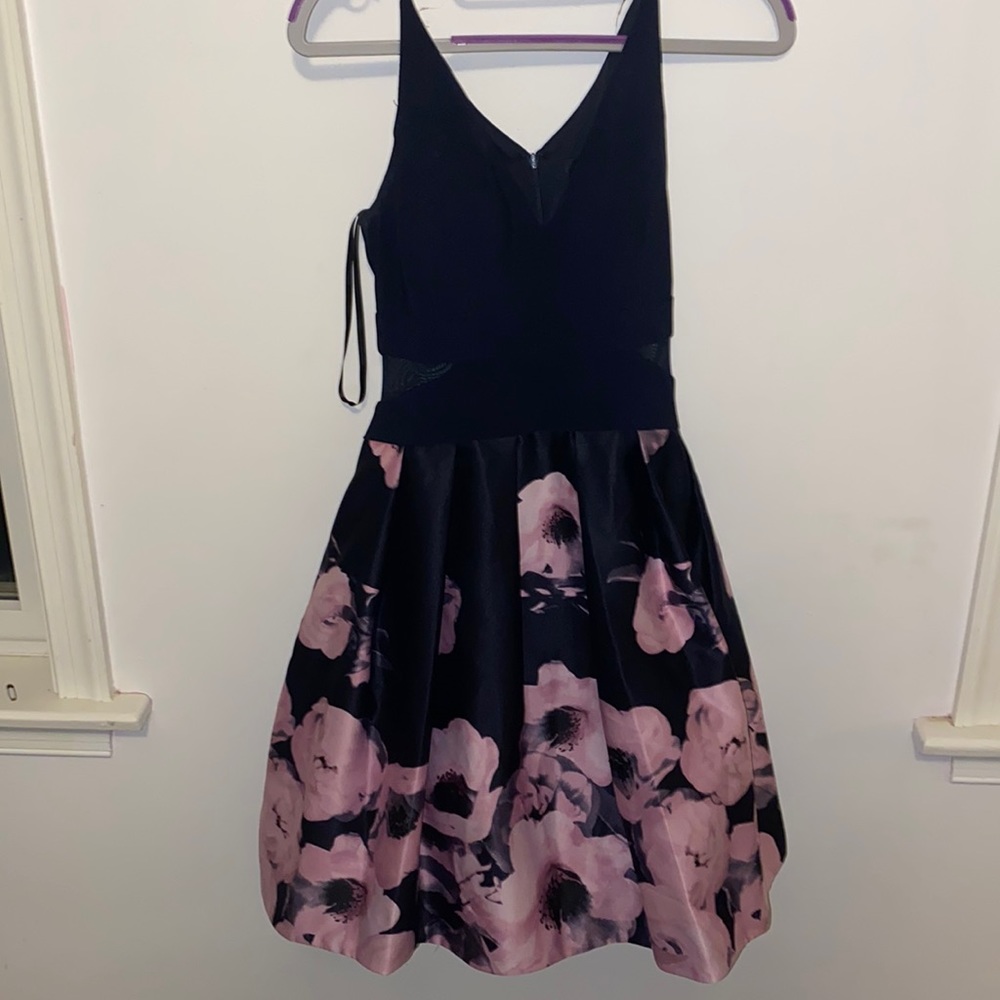 Navy blue dress